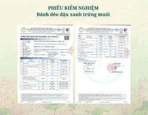 Bánh 150g - Đậu Xanh Trứng Muối Hoàng Kim (Dẻo) deo Đxtm